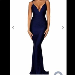 Navy formal/prom dress